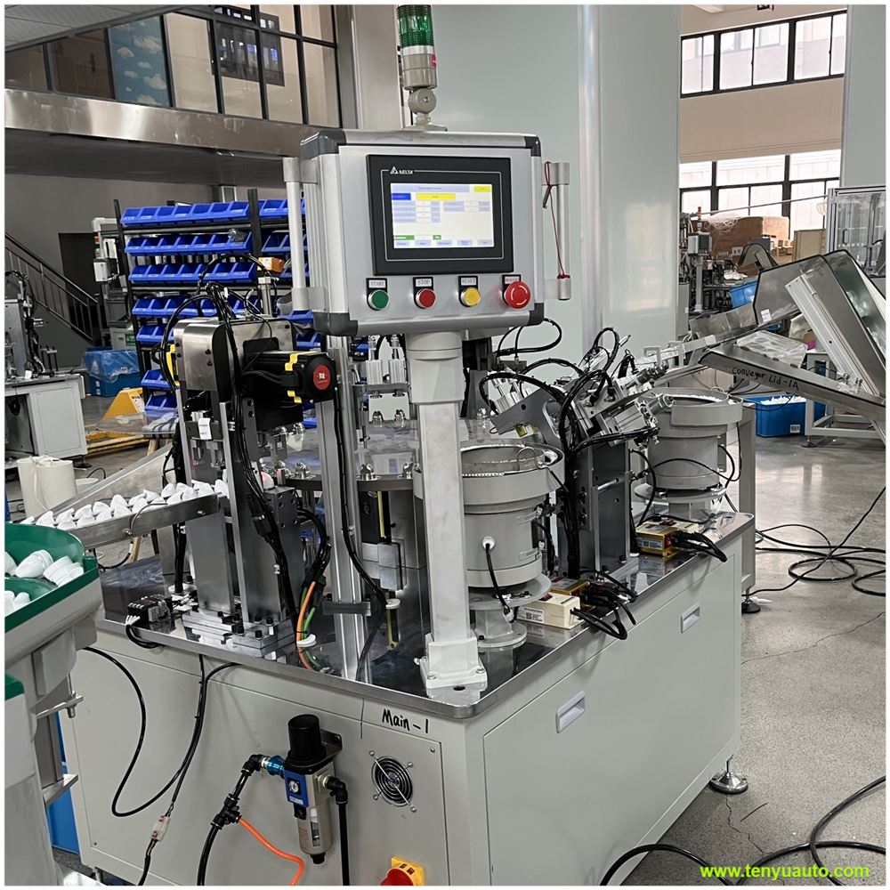 plastic treatment pump automatic assembly equipments